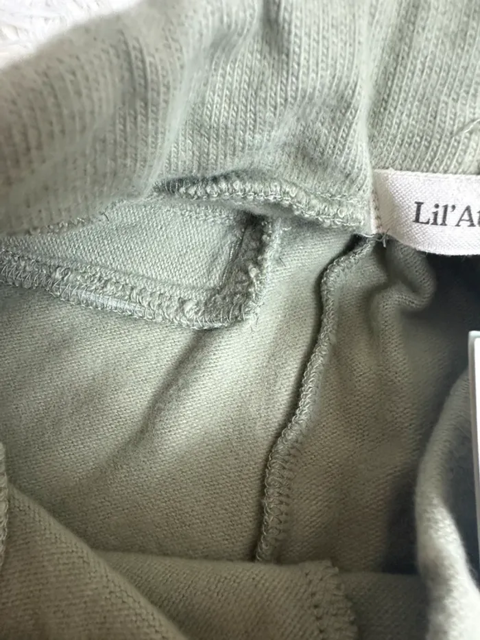 Jogging vert sauge Lil Atelier taille 4-5 ans - photo numéro 5