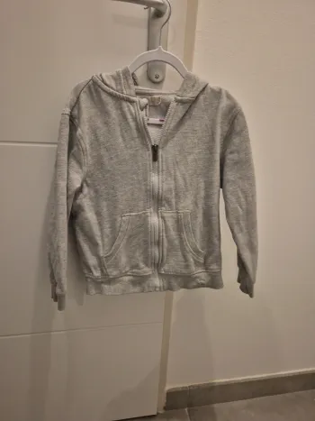 Sweat zippé à capuche