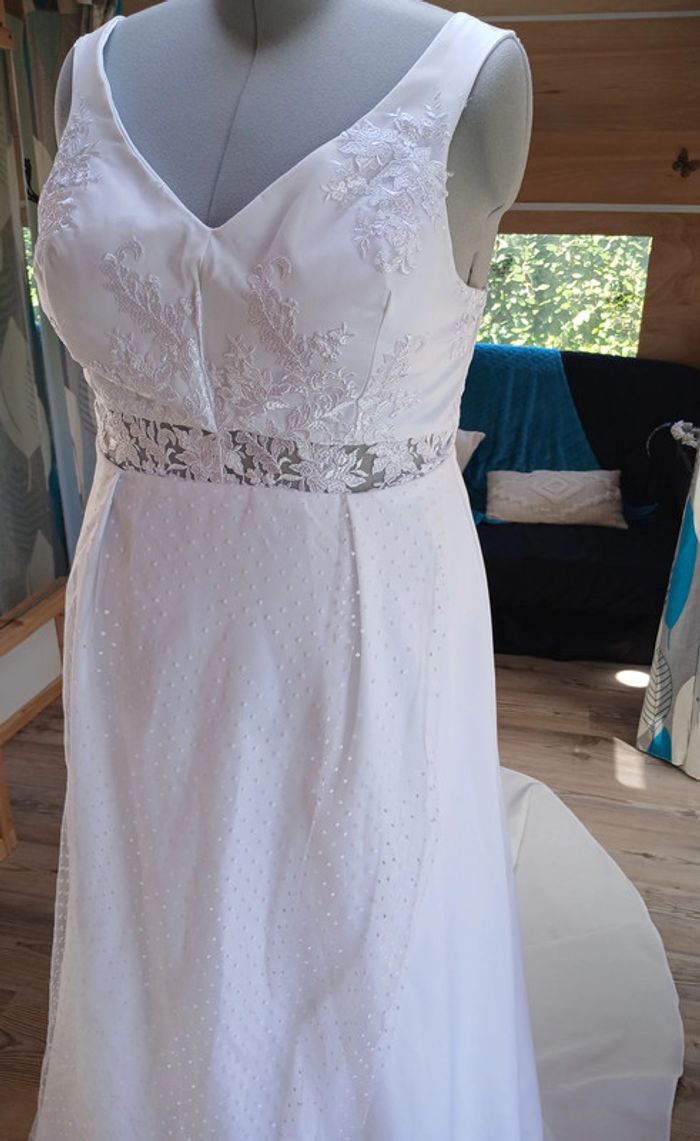 robe de mariée unique taille 48/50 - photo numéro 10
