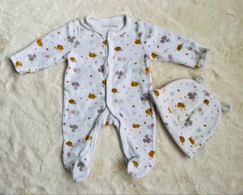 Pyjama grenouillère In extenso 0 mois