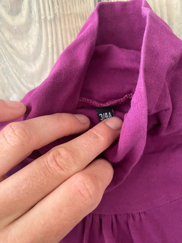 Sous pull fille 3-4 ans - photo numéro 3