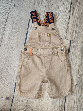 Salopette short 9 mois