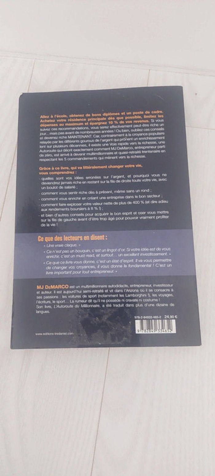 Livre L'autoroute du millionnaire - La voie express vers la richesse - photo numéro 2