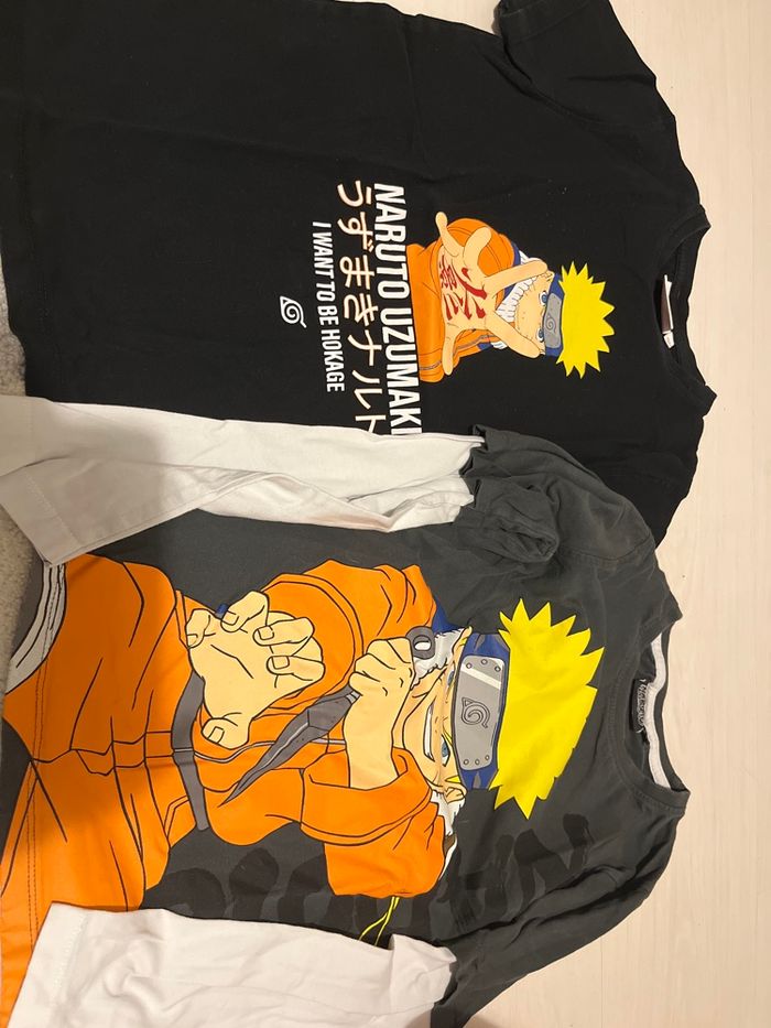 Lot de 2 t shirt naruto
