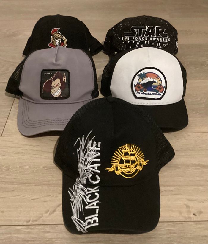 Casquette Black canne noir