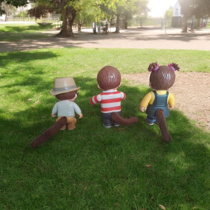 Monchhichi les 3 figurines - photo numéro 2