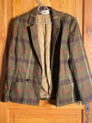 Veste en carreau
