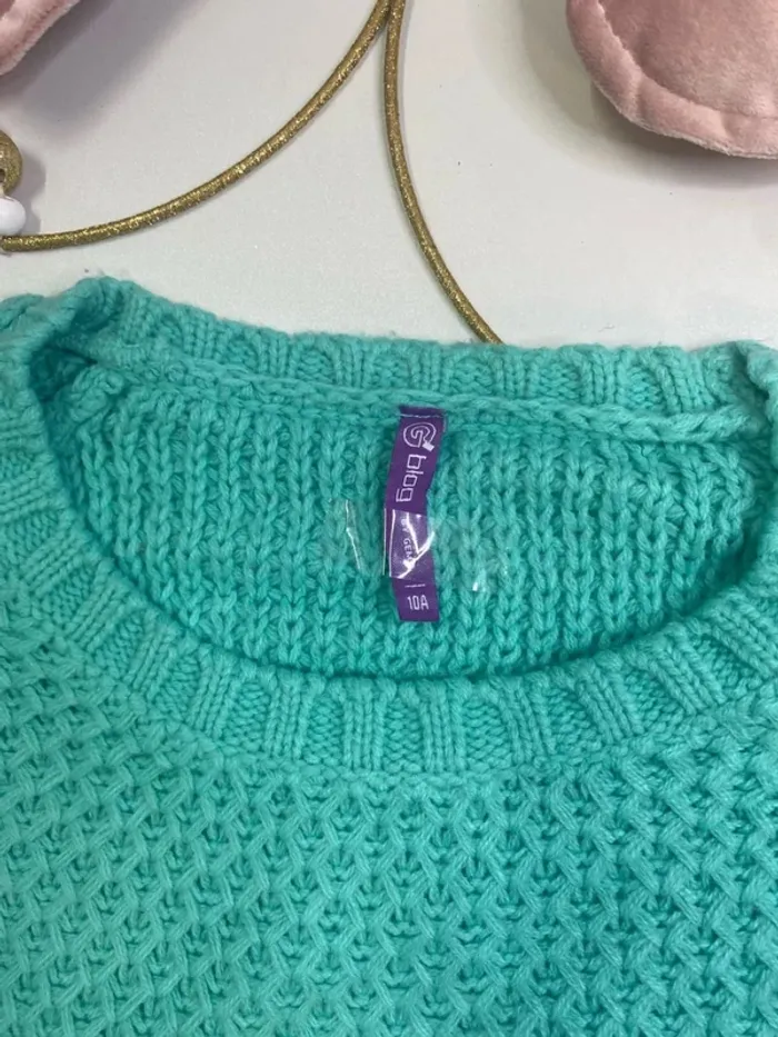 Pull en maille fille - Taille 10 ans - photo numéro 3