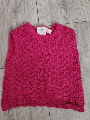 Débardeur maille zara 3 ans