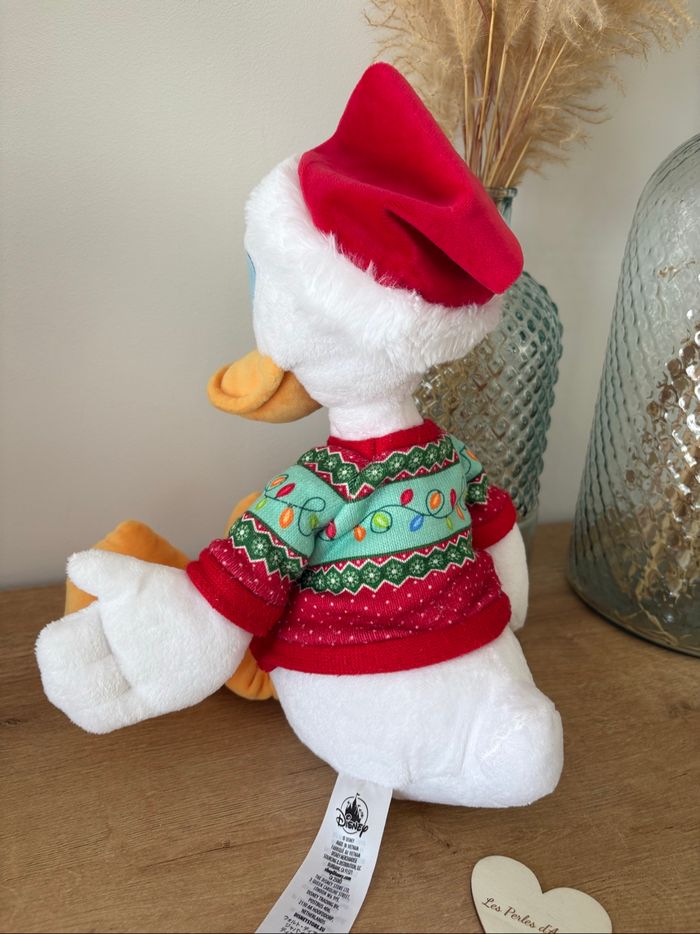 Peluche Donald Duck édition limitée Noël Christmas - photo numéro 8