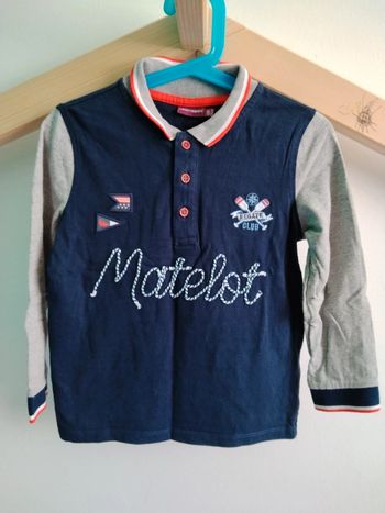 Polo manches longues Matelot SGMJ 6 ans