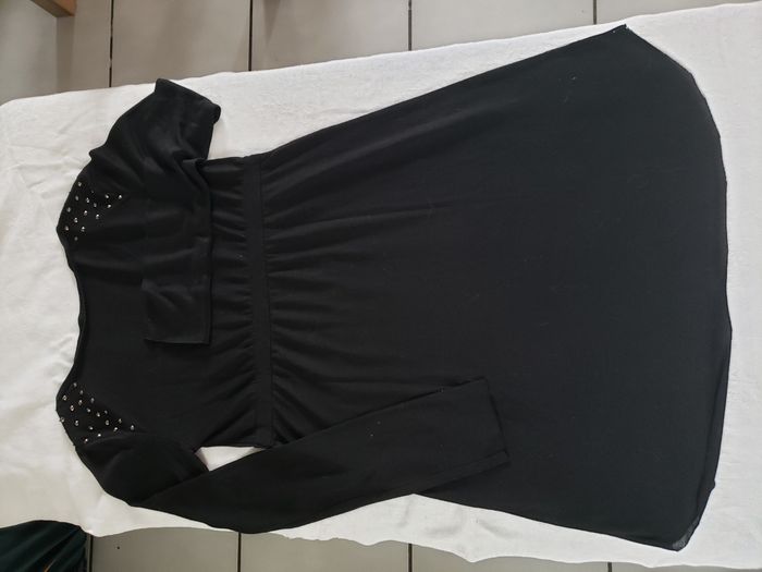 Robe courte noir manches longues - photo numéro 5