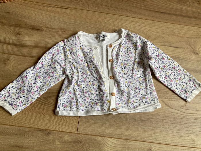 Gilet fleuri creeks