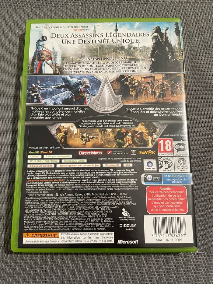 Assassin's Creed Revelations Jeu Xbox 360 FR - photo numéro 3