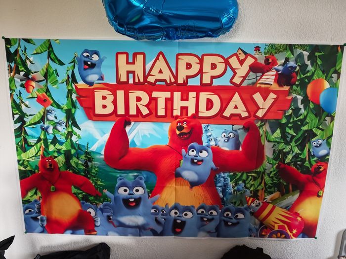 Toile anniversaire - photo numéro 2