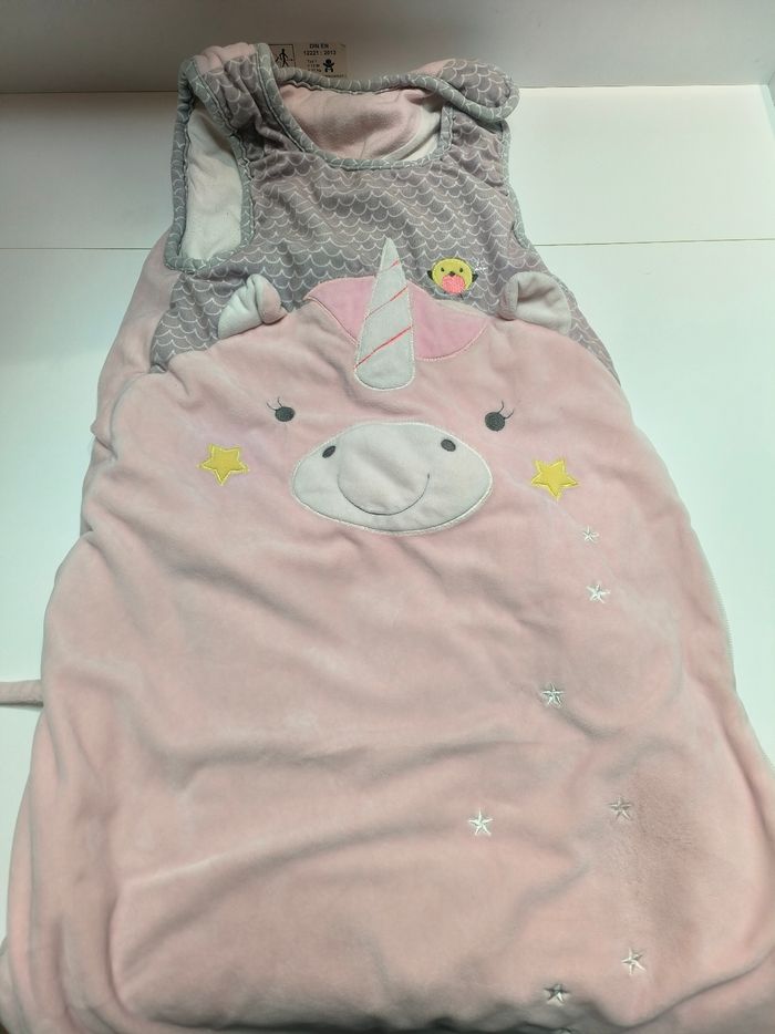 Gigoteuse turbulette licorne 6-18 mois hiver