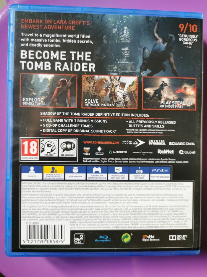 Shadow of the tom rider definitive edition - photo numéro 3