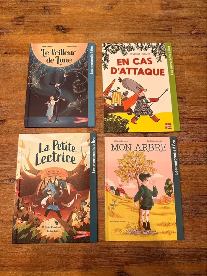 Lot livres « les mercredis à lire »