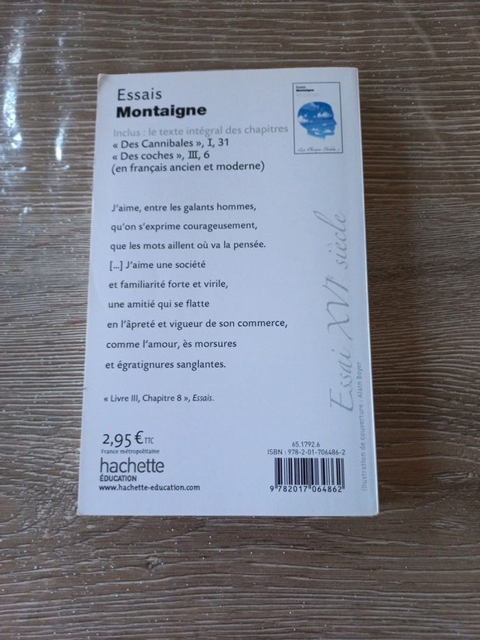 Essais Montaigne - photo numéro 2