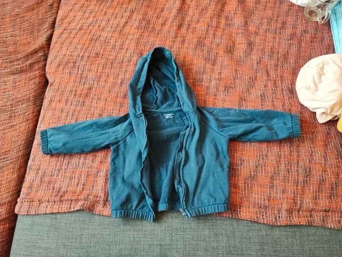 Gilet bleu 18/24 mois
