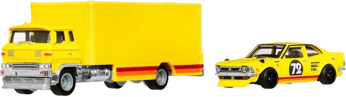 HOT WHEELS camion et voiture totoya corolla levin 1972 et sakura sprinter - photo numéro 2