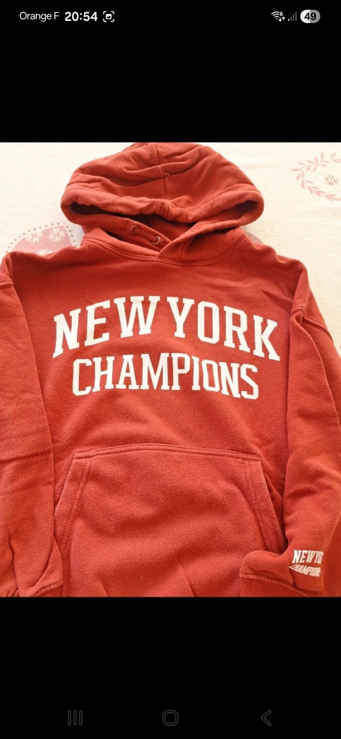 Pull capuche H et M 8/10 ans - photo numéro 2