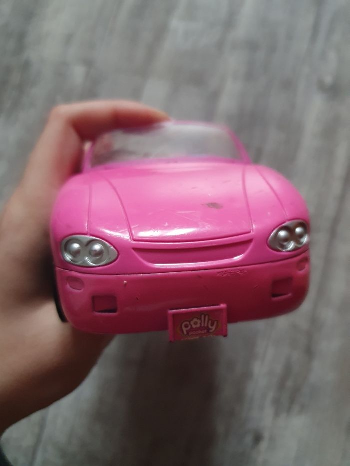 Petite voiture rose Polly Pocket - photo numéro 6
