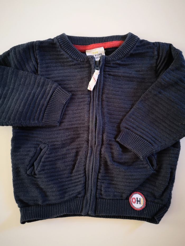 Gilet zippé