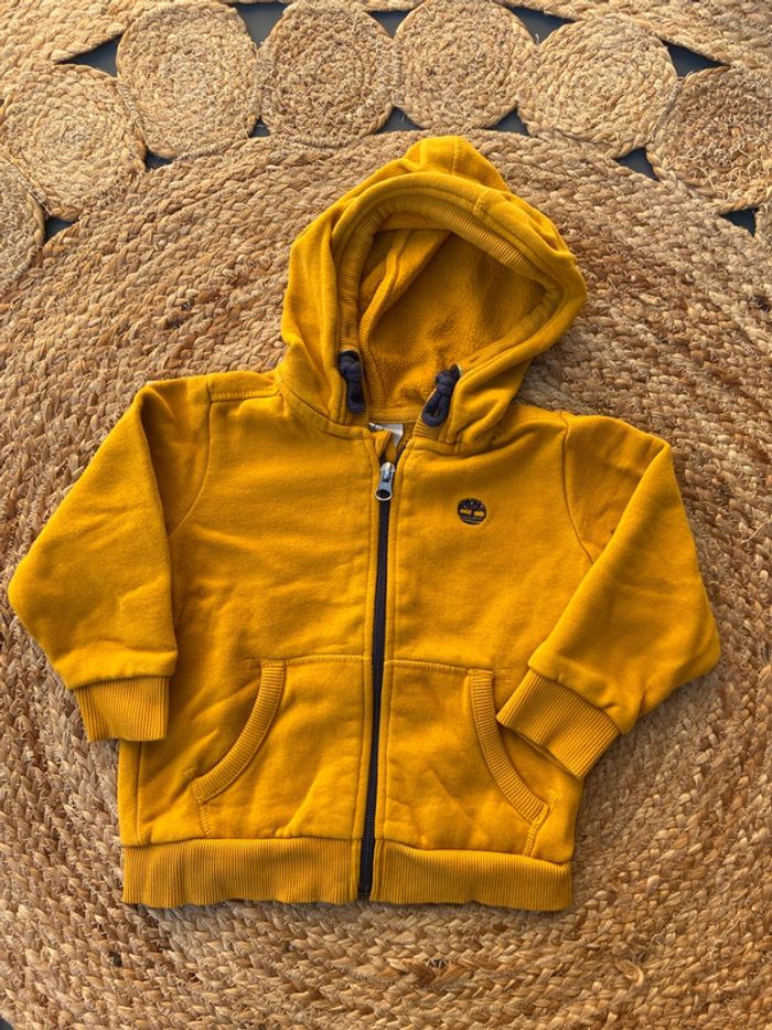 Pull veste zip garçon 24 mois Timberland