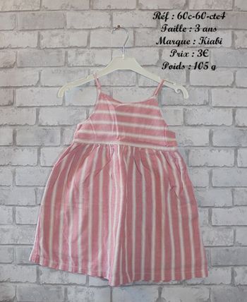 Robe 3 ans Kiabi (60c-60-cte4)