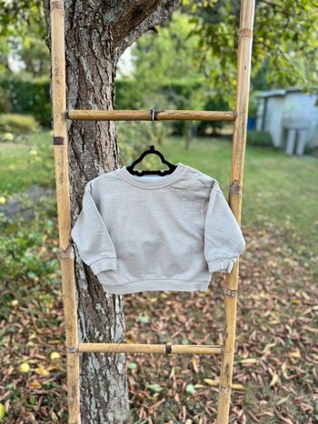 Pull beige || Zeeman || 18 mois