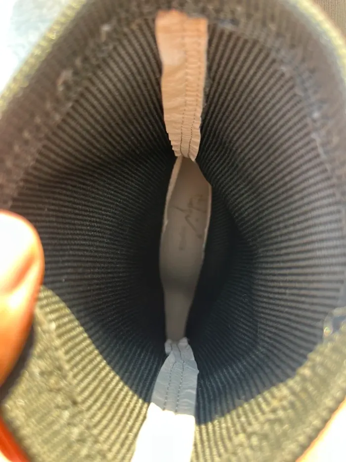 Bottine chaussette couleur olive 🫒 - photo numéro 9