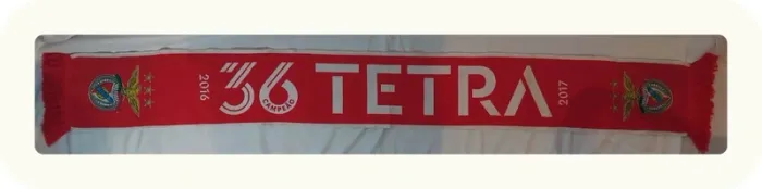 Écharpe Football Benfica Tetra 36 2016-2017 - photo numéro 2