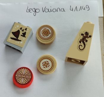 Lot de pièces du lego 41149