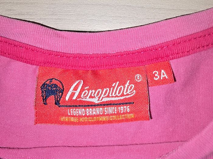 Tee shirt manches longues rose - photo numéro 3