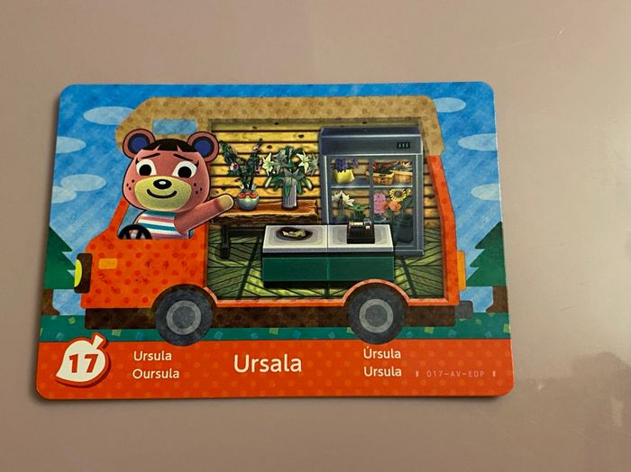 Carte Amiibo Ursula N17