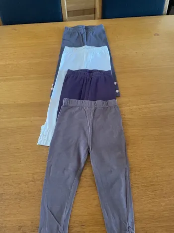 Lot 4 legging fille 18 mois