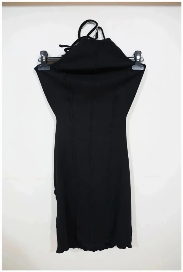 C41 robe noir bershka L