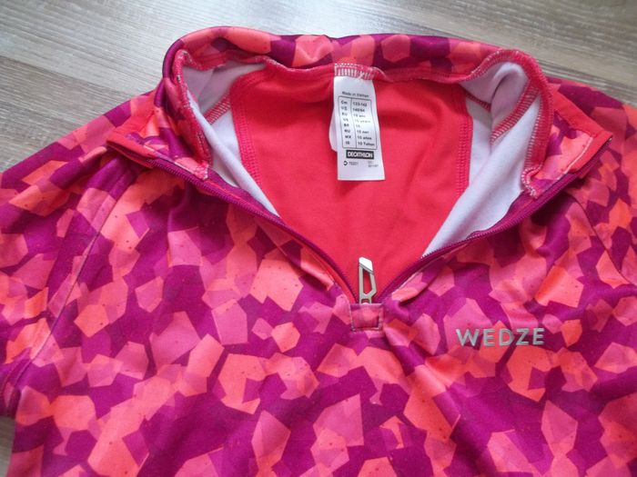Maillot sport Decathlon orange 10 ans - photo numéro 4