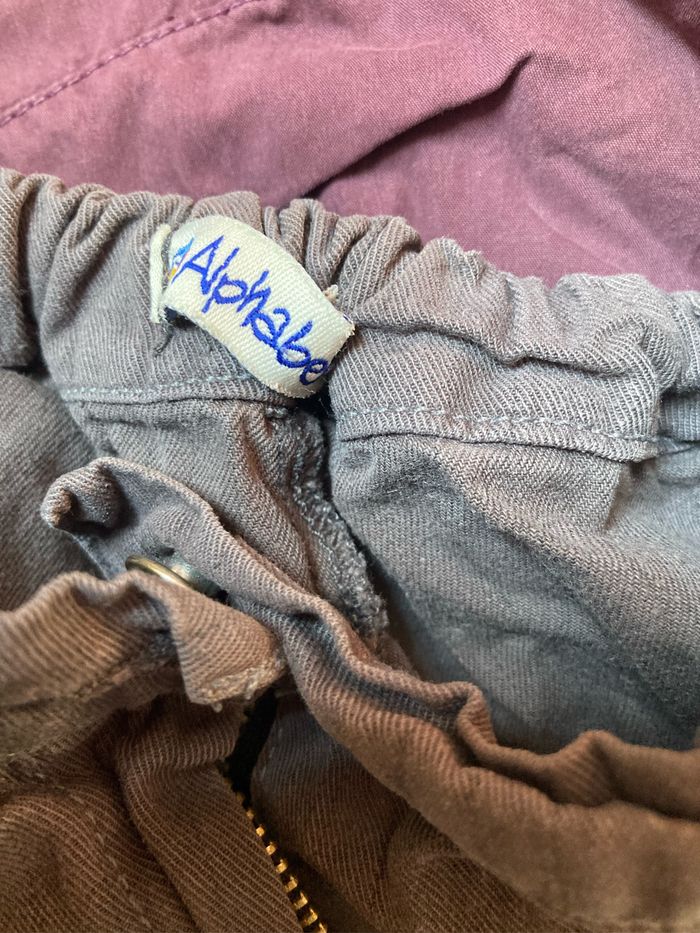 Lot de 6 pantalons fille dont un legging 6 ans - photo numéro 4