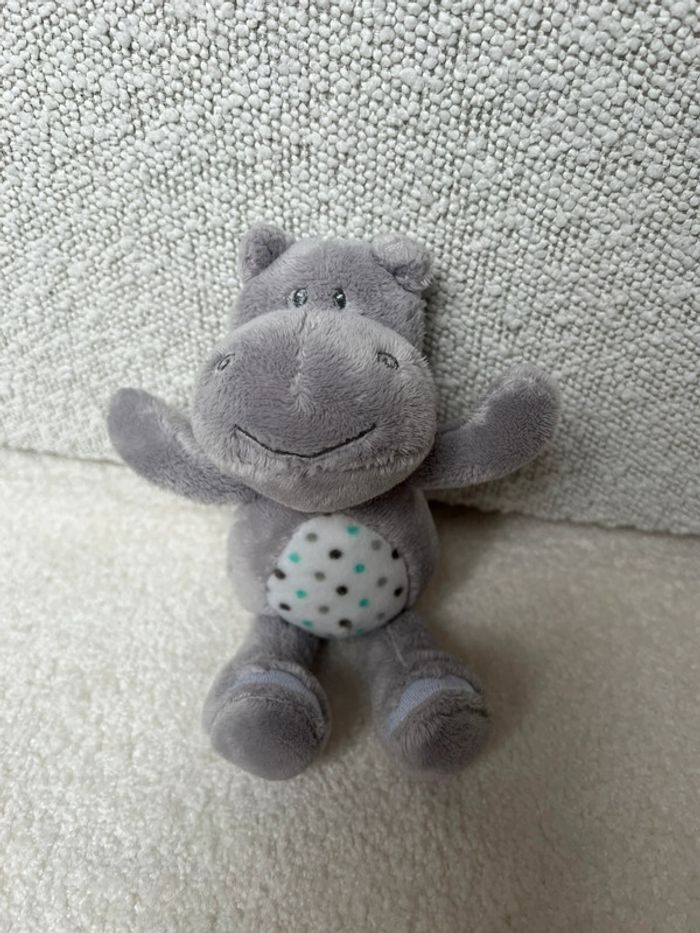 Peluche hippopotame Ergee