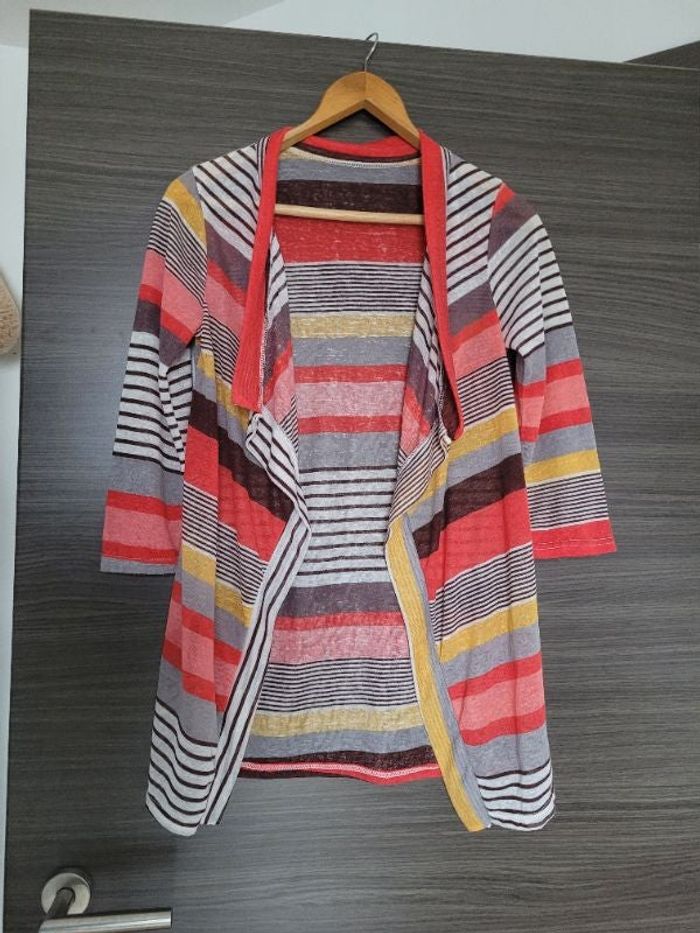 Gilet L coloré cardigan