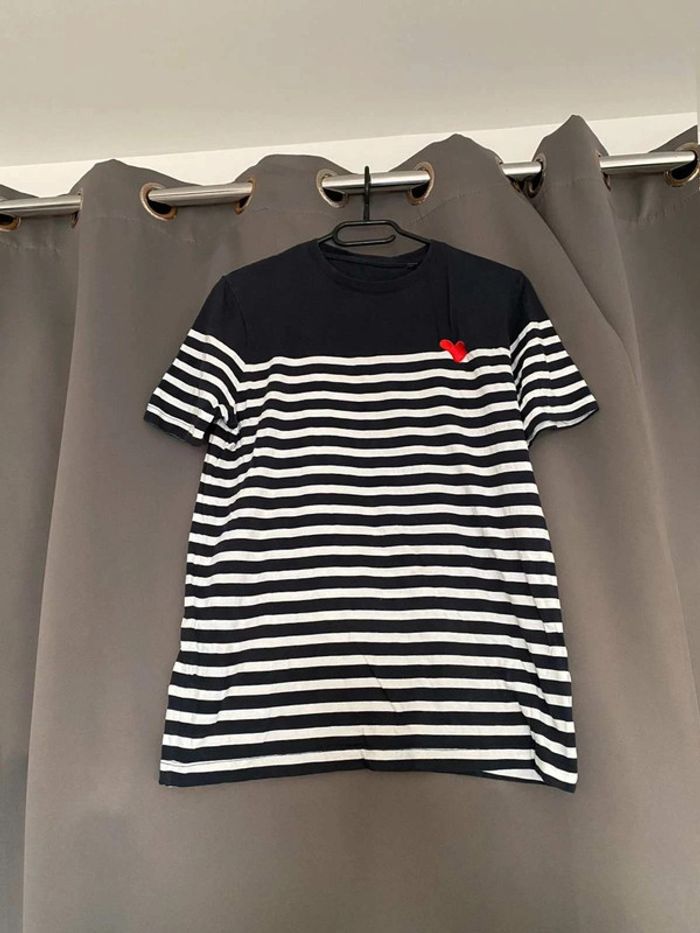 Tee  shirt  rayé