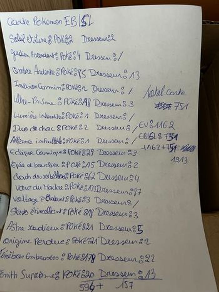 Lot de 1913 cartes Pokémon - photo numéro 2