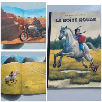 Livre , couverture souple, l'école des loisirs 🟥 La Boîte Rouge 🐎 6-8 ans (44)