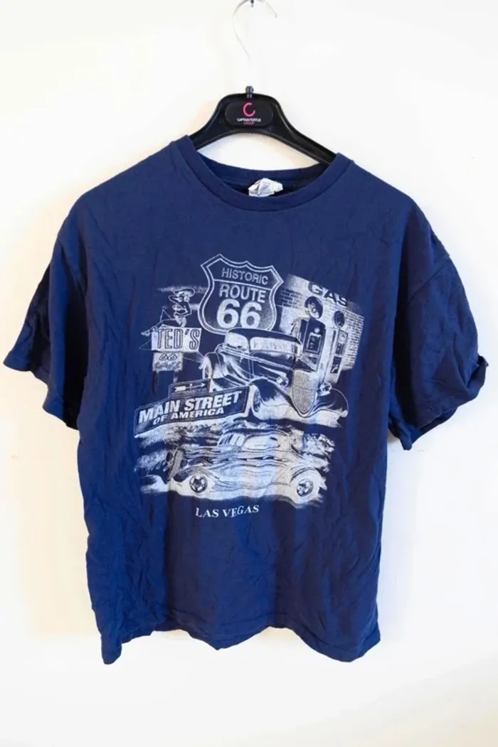 C49 t-shirt marine delta L