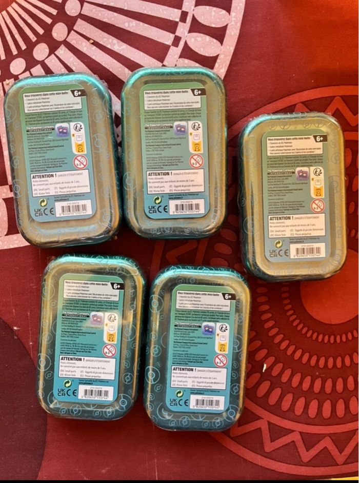 Coffret mini tins ami de kanto exclu Amazon - photo numéro 4