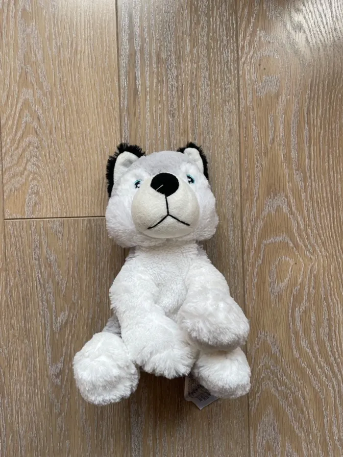 Doudou peluche chien enfant