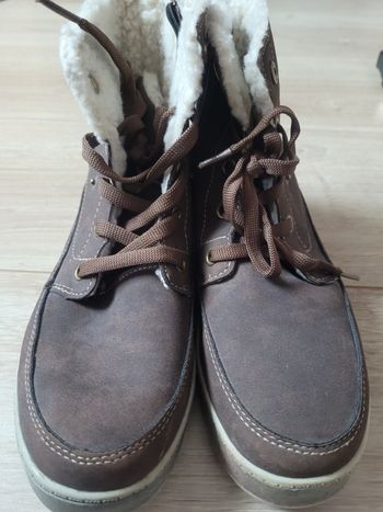 bottines taille 34 fourrées