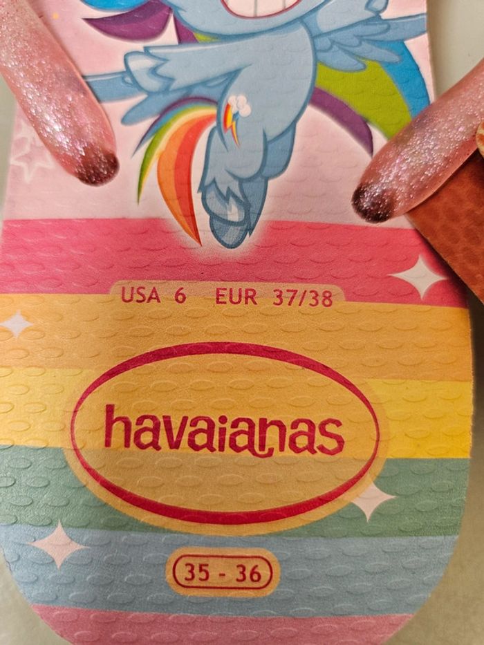 Claquette Havaianas Little Pony - photo numéro 2